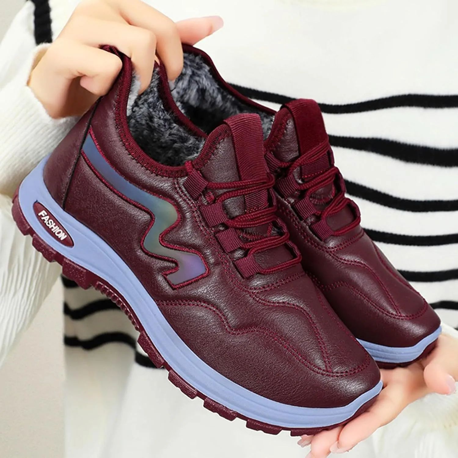 Men Work Boots with Zipper Hiking Sneakers Comfortable Warm Women's Working Shoes Non Slip Waterproof Outdoor Shoes Lightweight Hike Grounded Footwear