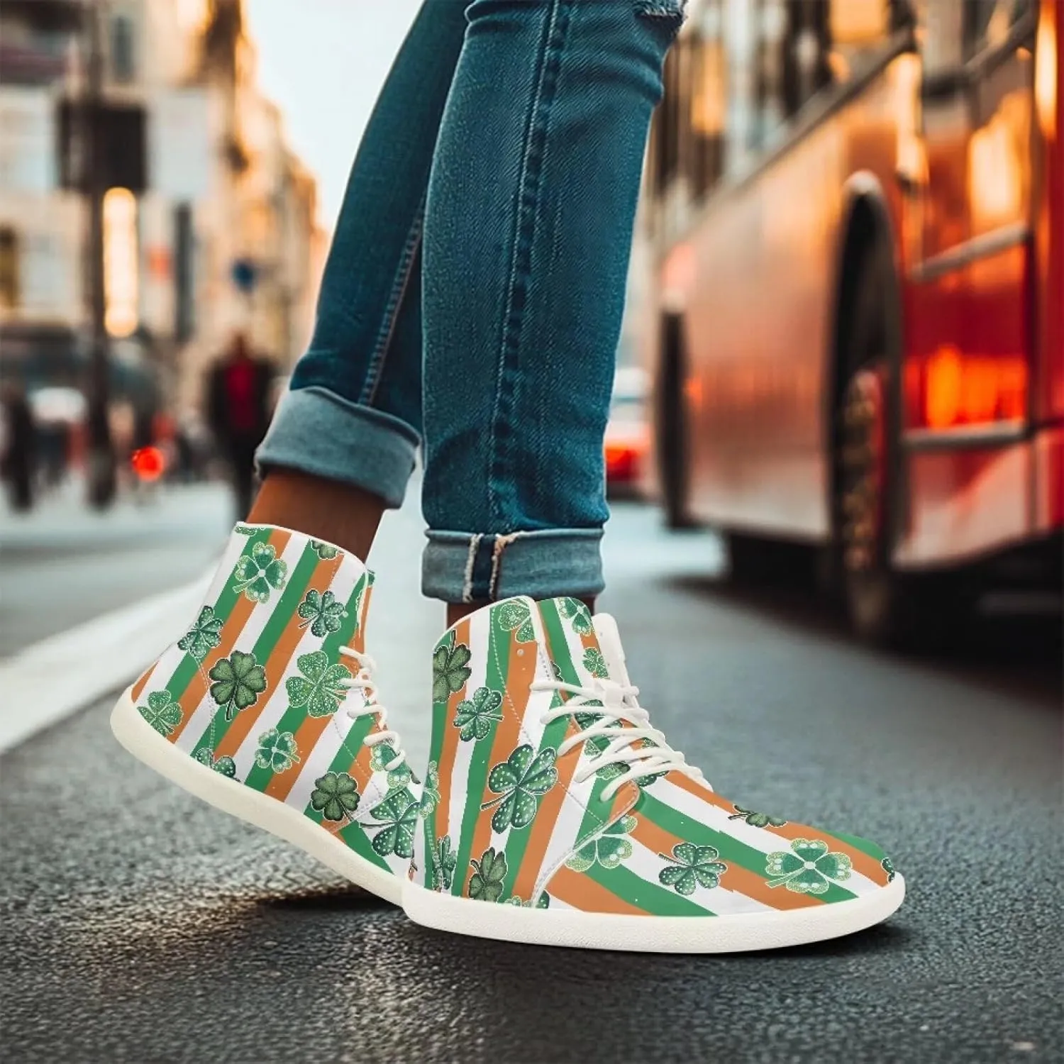 Men's Hi Top Barefoot Shoes | Wide Wide Toe Box Fashion Sneaker | Zero Drop Workout Walking Hiking Running Tennis Sneaker US 6-13.5