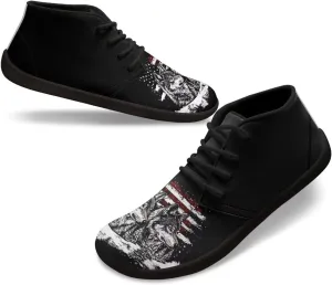 Men's Minimalist Barefoot Shoes | Wide Wide Toe Box Fashion Sneaker | Zero Drop Workout Training Sneaker US 5-14