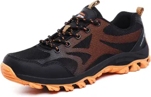 Mens Waterproof Outdoor Hiking Trekking Climbing Shoes Lightweight Breathable Trail Running Trainers