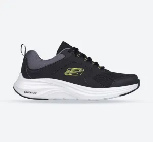 Men's Wide Fit Skechers 232628 Vapor Foam Trainers - Black/Lime