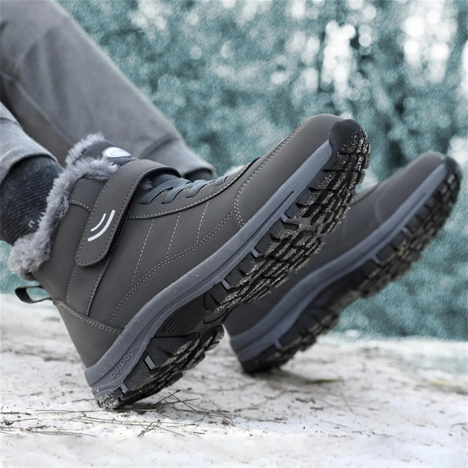 Men's Work Boots Non Steel Toe Hiking Sneakers Boot with Comfort Womens Safety Shoes Comfortable Waterproof Platform Shoes Work Hike Grounded Footwear