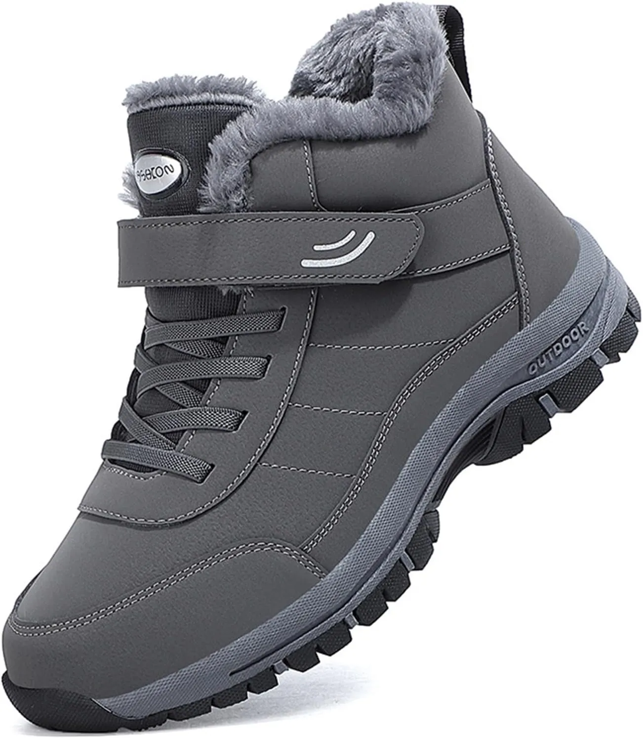Men's Work Boots Non Steel Toe Hiking Sneakers Boot with Comfort Womens Safety Shoes Comfortable Waterproof Platform Shoes Work Hike Grounded Footwear