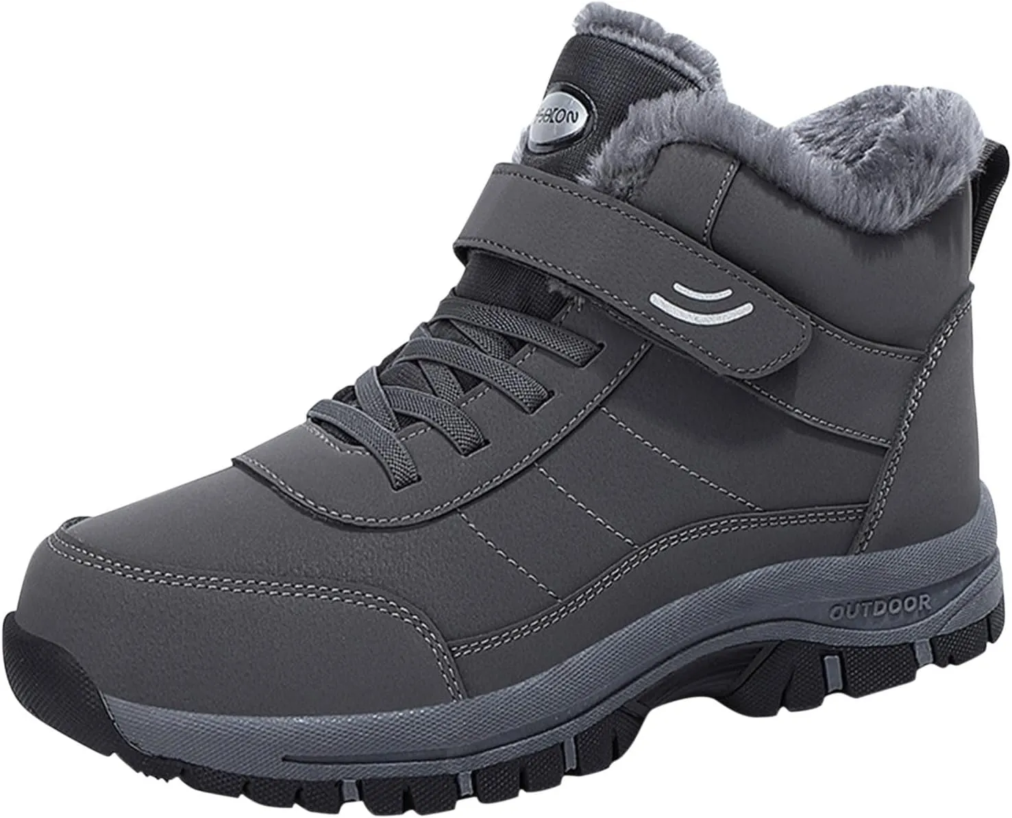Men's Work Boots Non Steel Toe Hiking Sneakers Boot with Comfort Womens Safety Shoes Comfortable Waterproof Platform Shoes Work Hike Grounded Footwear