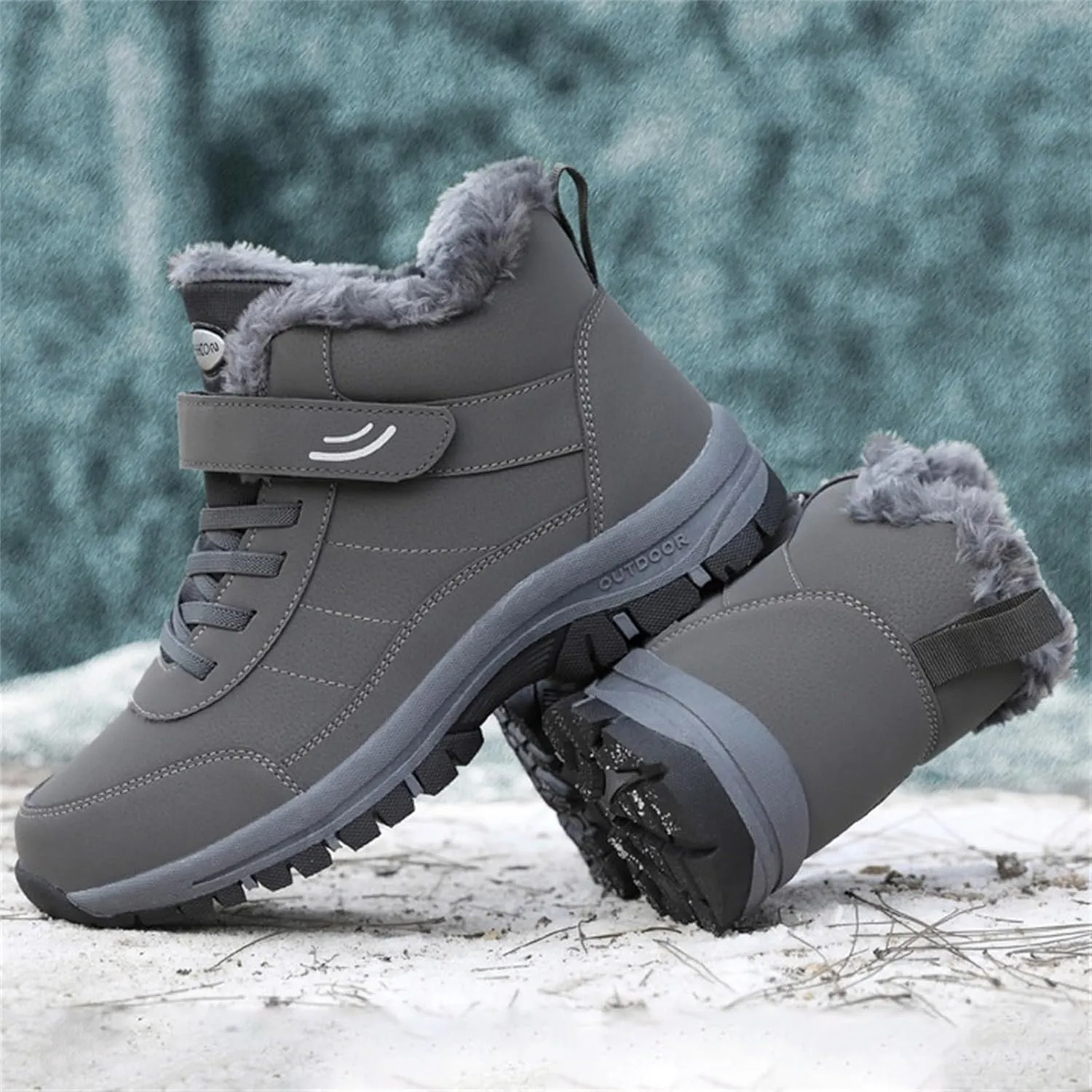 Men's Work Boots Non Steel Toe Hiking Sneakers Boot with Comfort Womens Safety Shoes Comfortable Waterproof Platform Shoes Work Hike Grounded Footwear