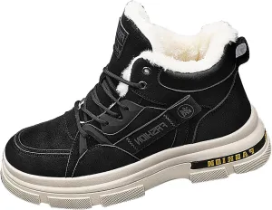 Men's Work Boots with Zipper Hiking Sneakers Shoes with Hook Loop Women Safety Shoes Business Casual Slip On Platform Shoes Lightweight Comfortable Hike Grounded Footwear