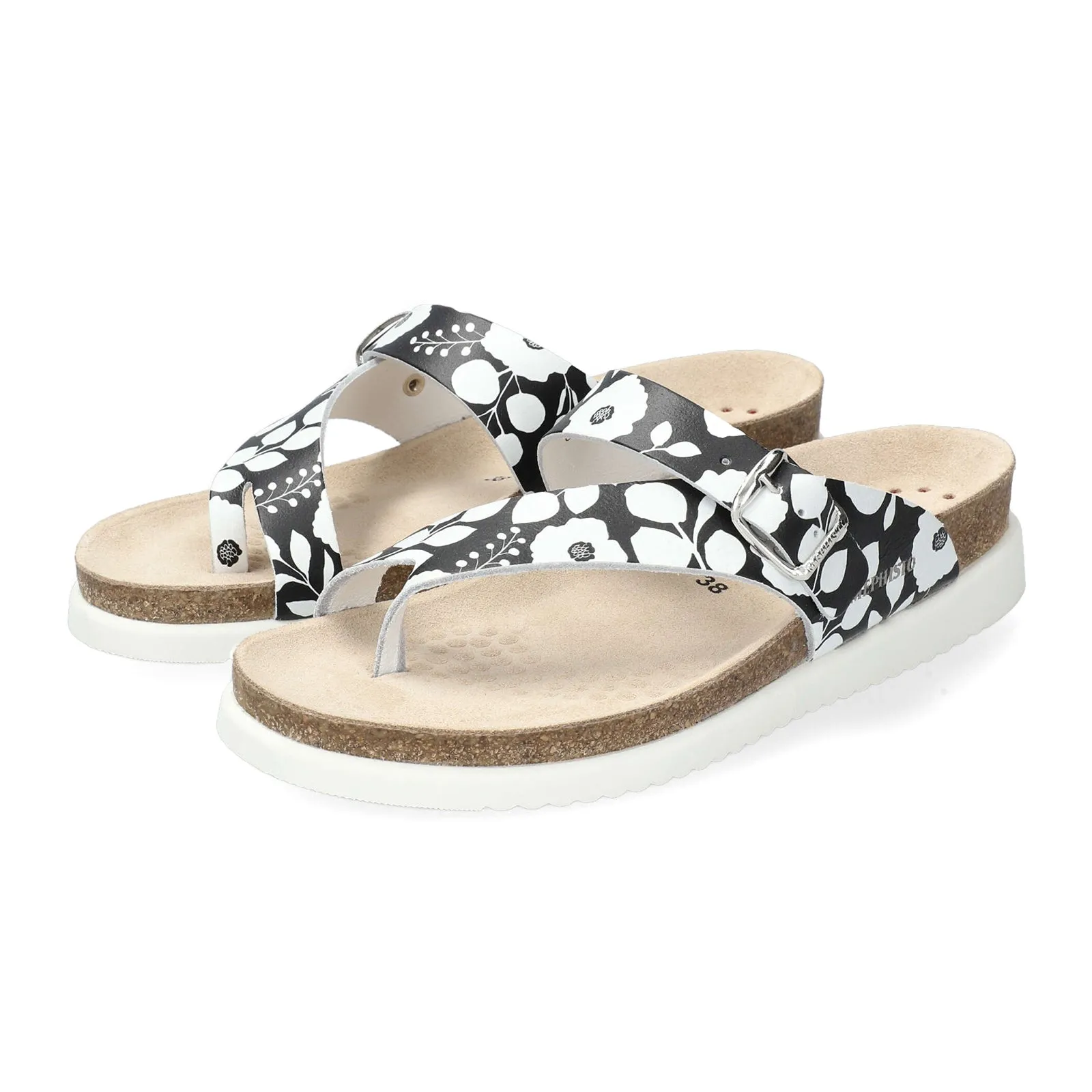 Mephisto Helen Sandal (Women) - Black Tokyo