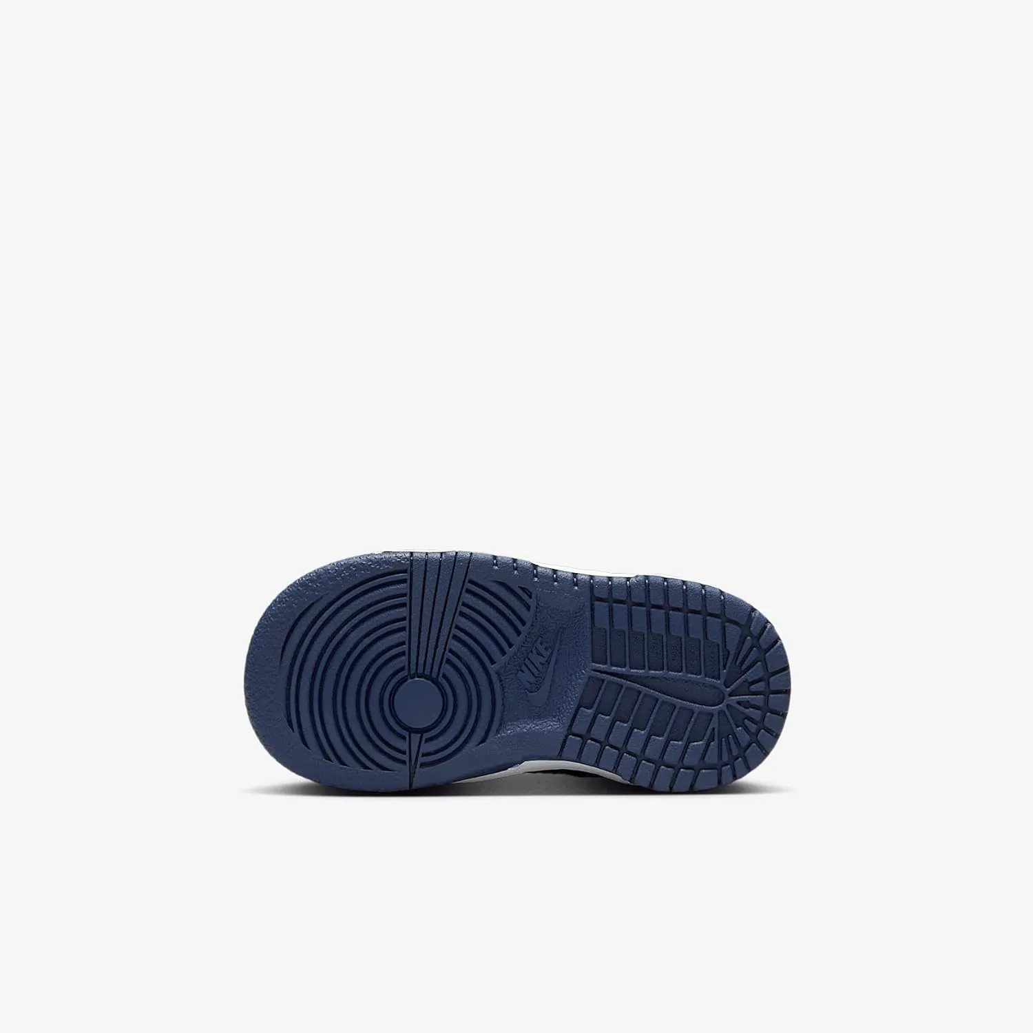 Nike Dunk Low Baby/Toddler Shoes (FB9107-116, White/White/Midnight Navy)