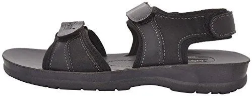 Paragon Men's Black PU Sandals (10)