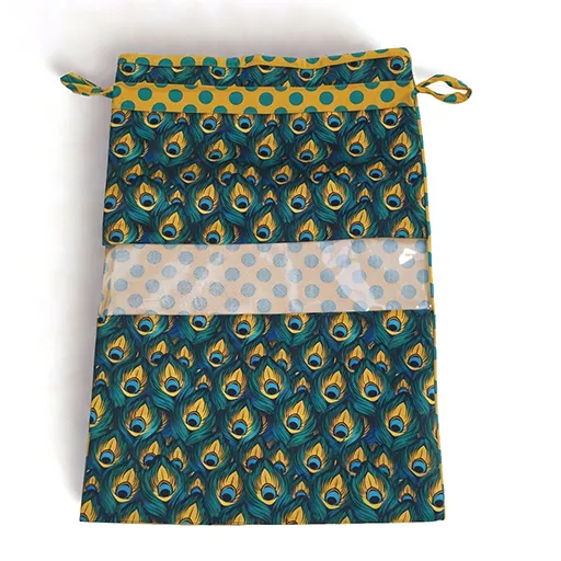 PEACOCK GLORY PRINT Heels & Sandals Cover