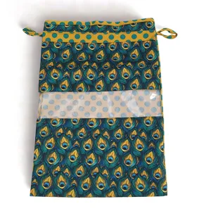PEACOCK GLORY PRINT Heels & Sandals Cover