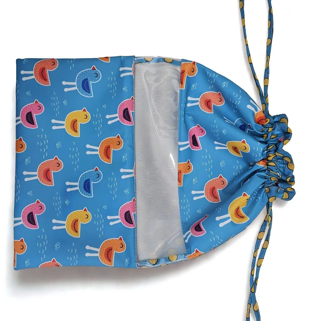 PLAYFUL BIRDS PRINT Heels & Sandals Cover
