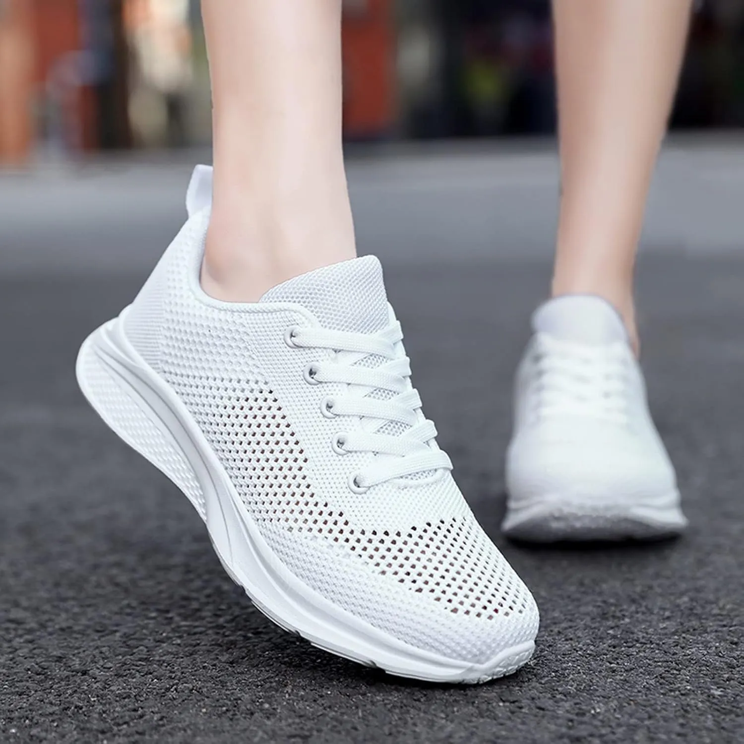 Sneakers for Women Running Shoes Fashion Walking Lace Up Tennis Shoes Men Sport Men's Shoes Casual Chunky Sneakers Black Tennis Shoe Trainers Shoe