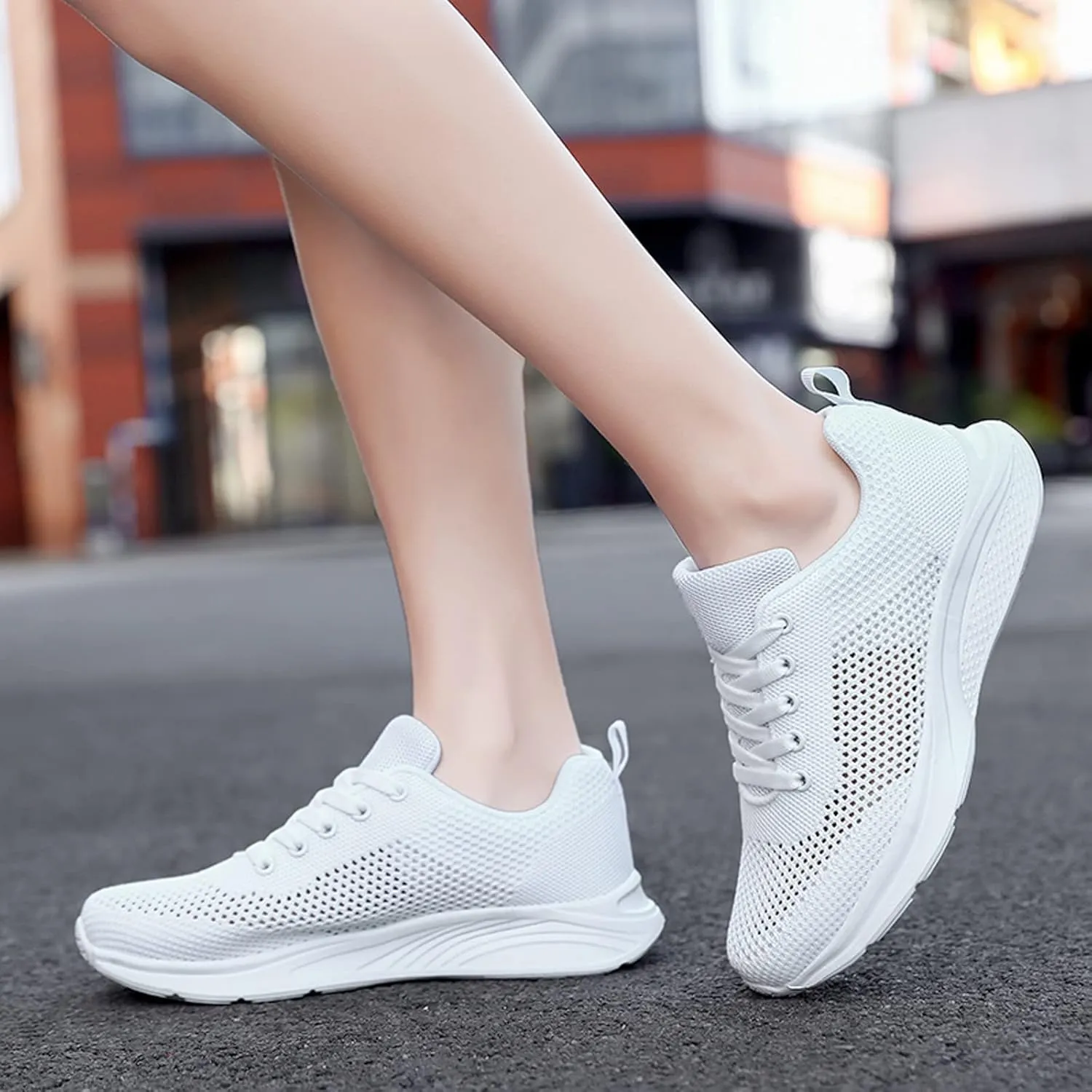 Sneakers for Women Running Shoes Fashion Walking Lace Up Tennis Shoes Men Sport Men's Shoes Casual Chunky Sneakers Black Tennis Shoe Trainers Shoe