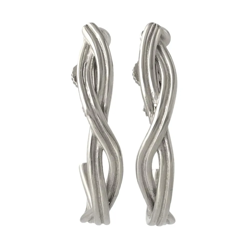 Surgical Steel Cross Clip Ons