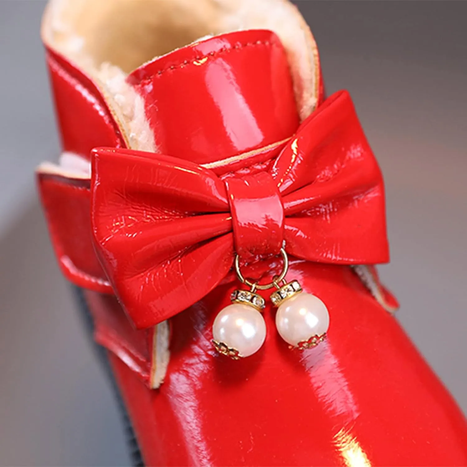 Tall Boots for Winter Fashion Autumn and Winter Girls Snow Boots Thick Bottom Non Slip Warm and Girls Dress Shoes Size 4