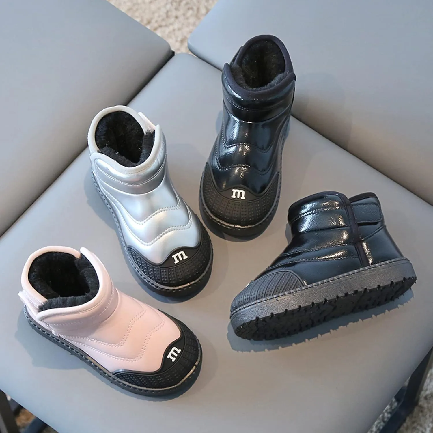 Toddler Boots for Girls Tan Baby Shoes Toddler Boots Fashion Soft Bottom Toddler Shoes Plus Girls Snow Boot Size 13