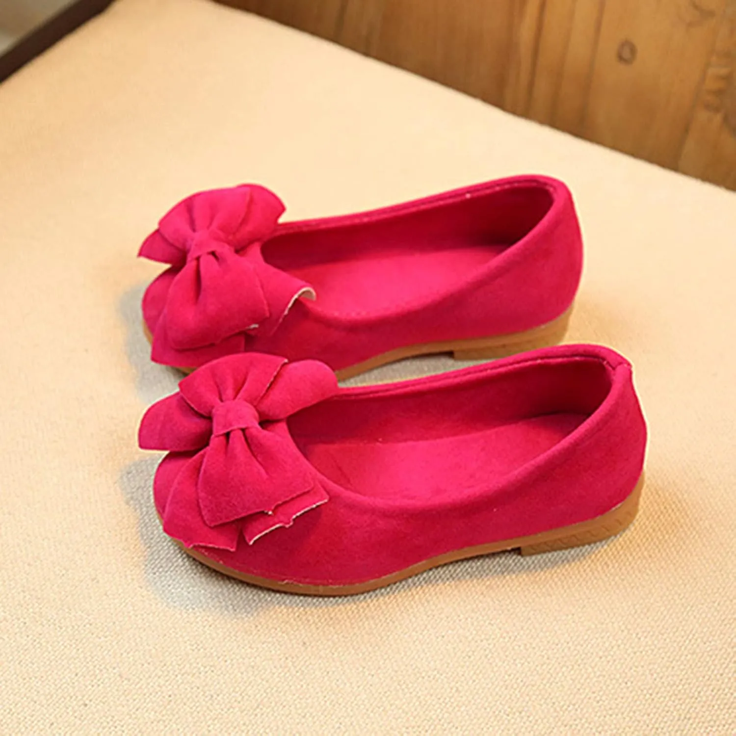 Toddler Dress Shoes Flower Girl Shoes for Weeding Baby Cute Mary Jane Shoes Ballet Flat for Shoes for Girls