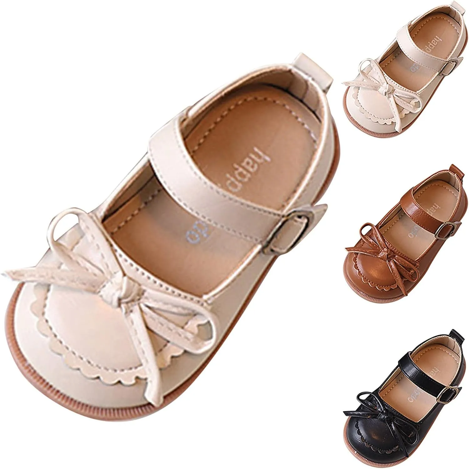 Toddler Girl Size 8 Boots Fashion Four Seasons Children Casual Shoes Girls Leather Shoes Flat Toddler Girl Lace up Boots