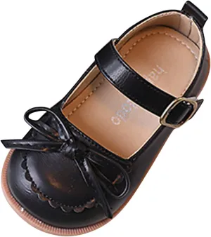 Toddler Girl Size 8 Boots Fashion Four Seasons Children Casual Shoes Girls Leather Shoes Flat Toddler Girl Lace up Boots