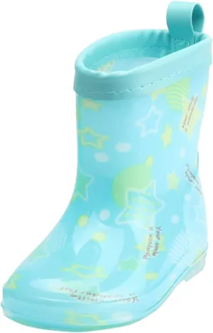 Toddler Kids Rain Boots with Cute Bow Waterproo Rubber Boots for Girls Boys Camouflage Rainboots with Handles