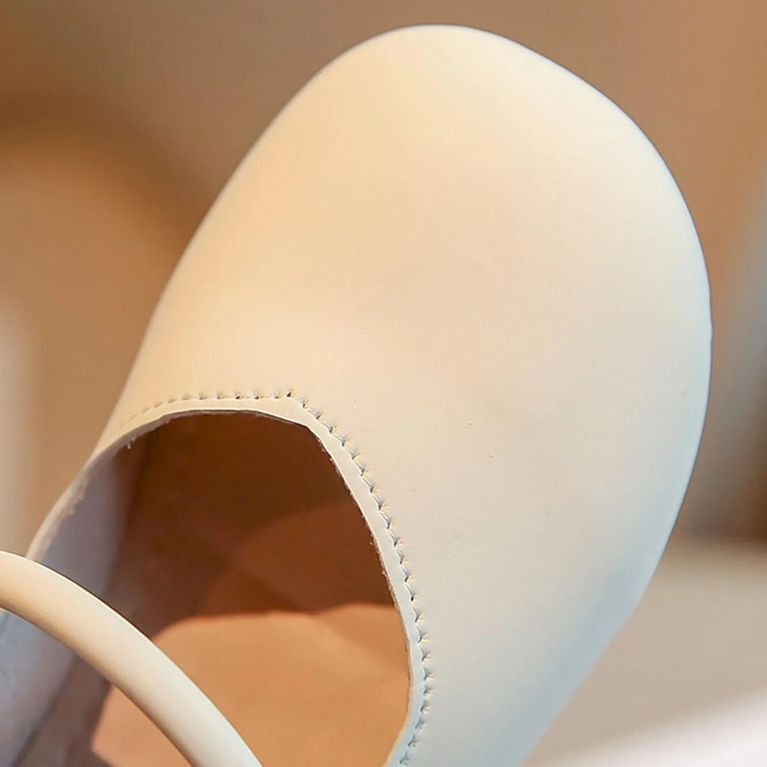 Toddler Wedding Shoes Flower Girl Mary Jane Shoes Square Toe Ballet Flat for Girls Slip On Flat for Baby Girl Shoes