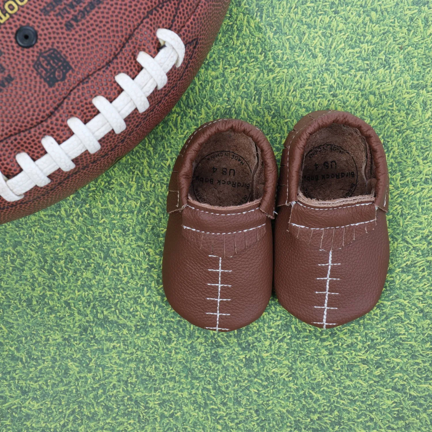 Touchdown Fringeless Moccasins