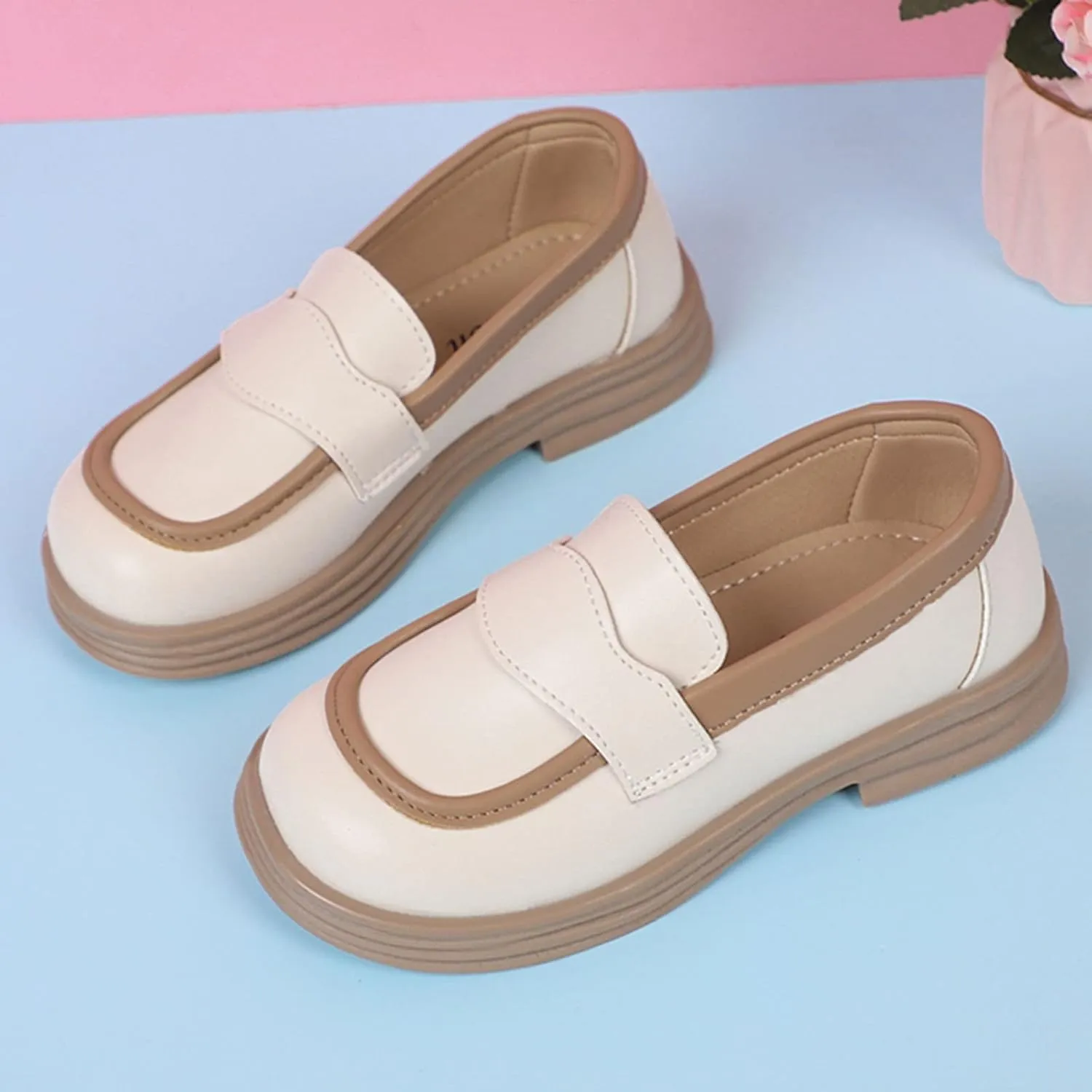 Uniform Shoes for Girls Dress Shoes Toddler Mary Jane Flat Back to School Party Wedding Shoes Toddler Girl Shoes