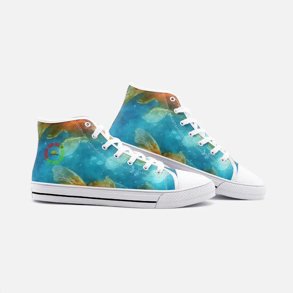 Unisex High Top Canvas Shoes