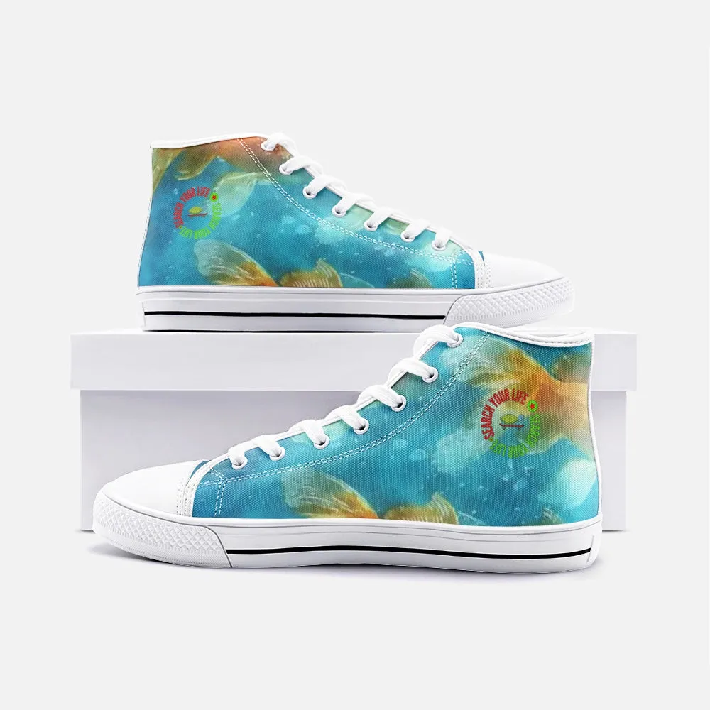 Unisex High Top Canvas Shoes