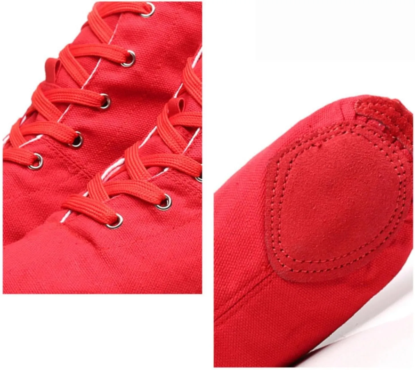Unisex Kids Canvas Dance Shoes Jazz Shoes for Teens Girls Dance Boots Split Sole Ballroom Dancing Flat