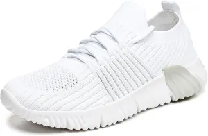 Women Slip On Comfort Shoes Walking Shoes Non Slip Running Shoes Breathable Lightweight Gym Golf Fashion Sneakers