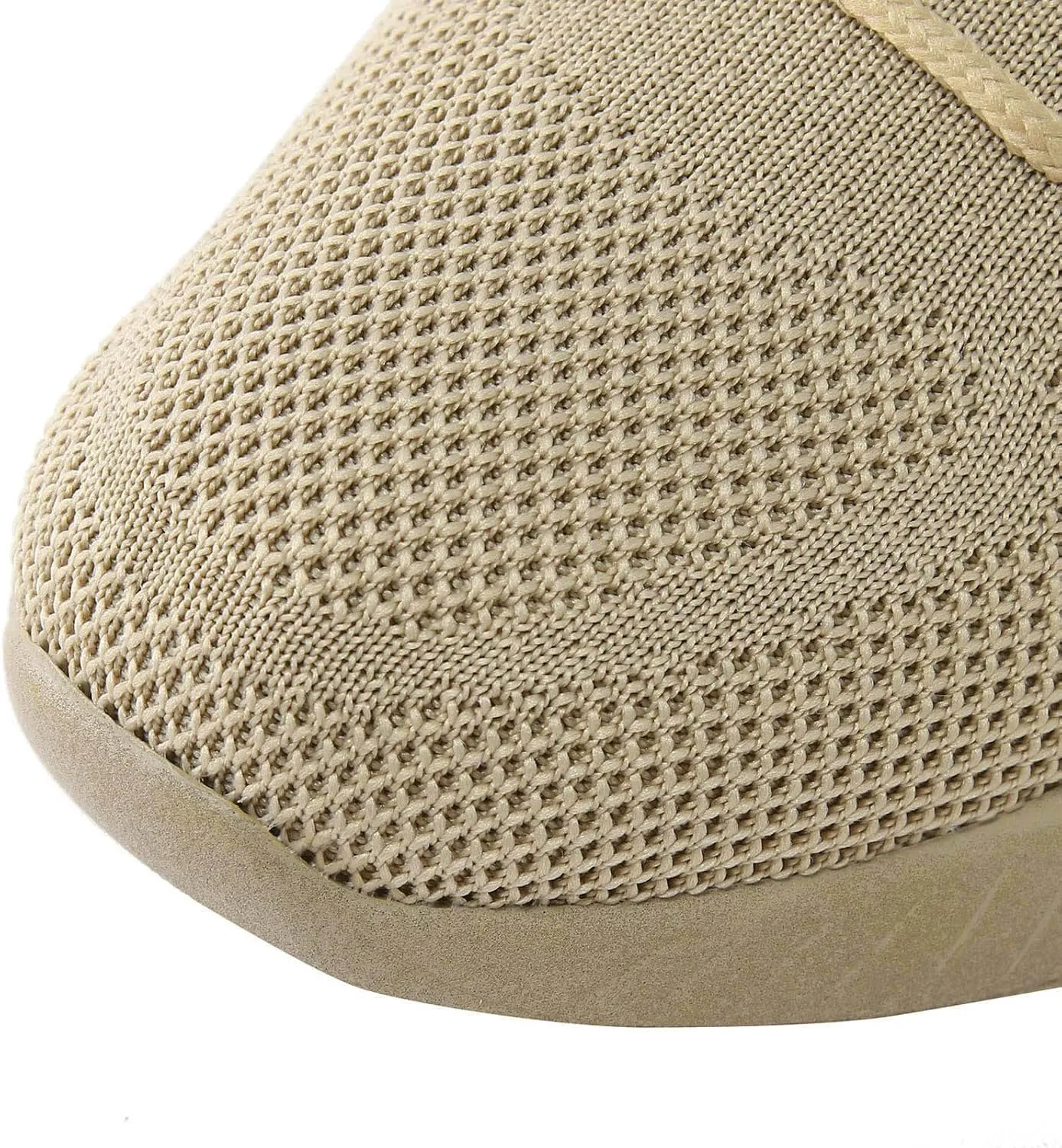 Women Walking Shoes Sock Sneakers Slip-On Breath Mens Tennis Shoes Comfort Shoes Dressy Casual Slip On Sneakers Brown Tennis Shoe White Loafers