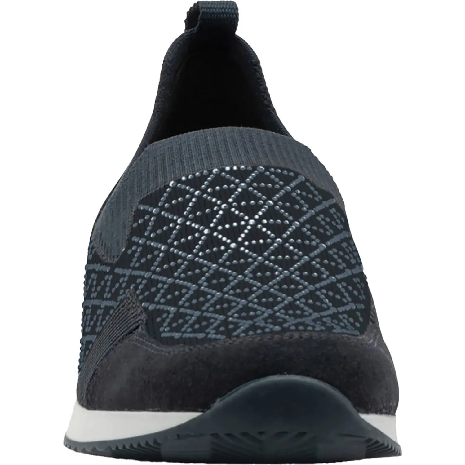 Women's Ara Shoes Lisbon Navy Wovenstretch with Sparkle
