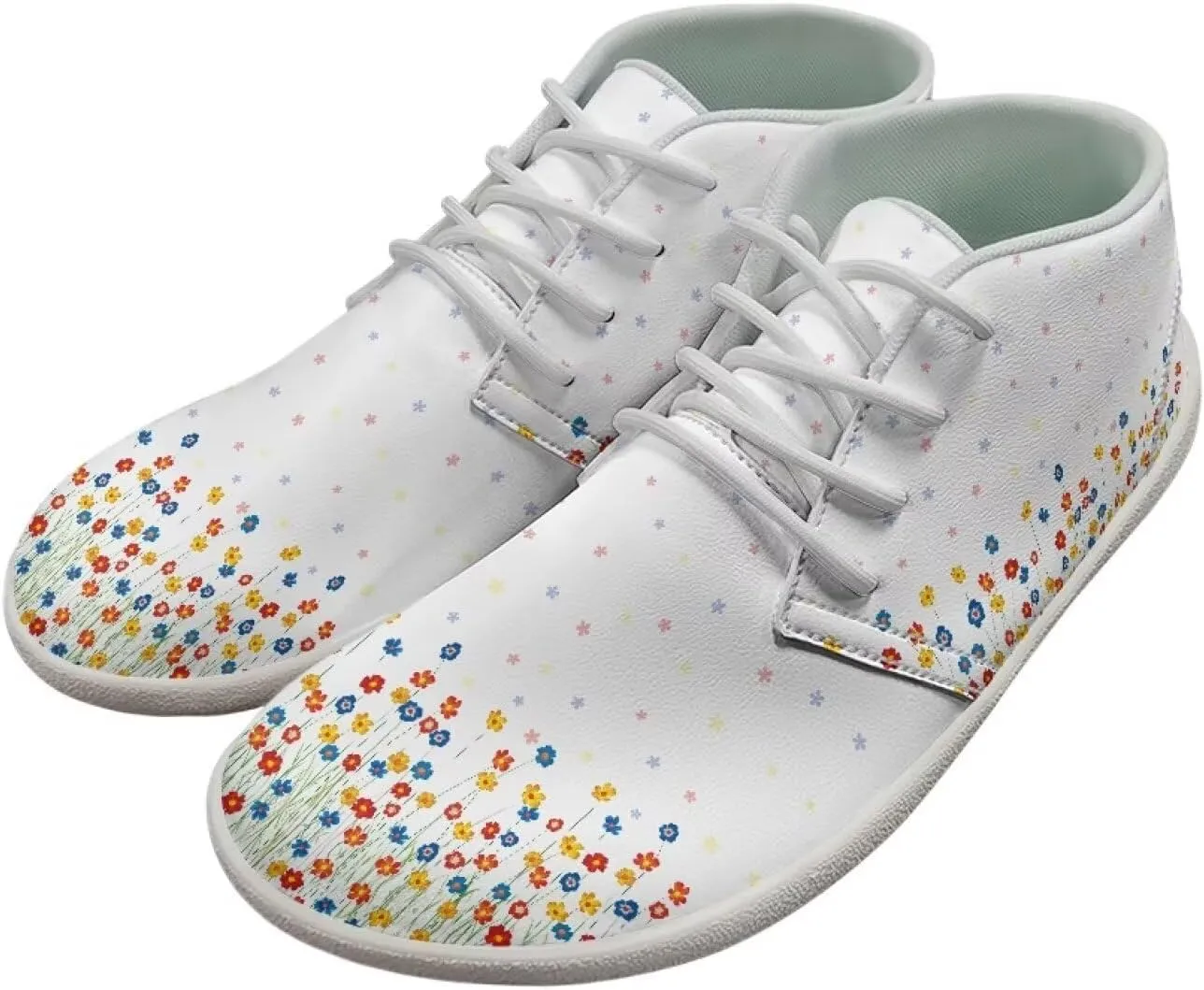 Women's Barefoot Cozy Wide Toe Box Zero Drop Training Shoes Minimalist Non-Slip Sport Workout Walking Shoes for Ladies US 6-13.5