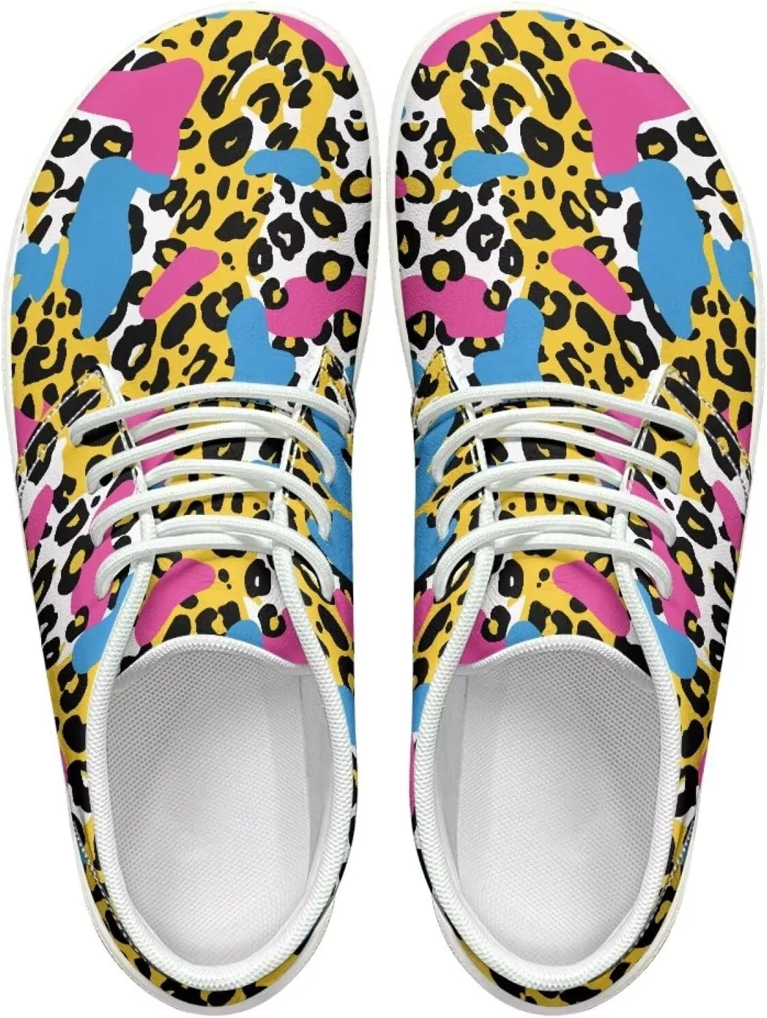 Women's Barefoot Cozy Wide Toe Box Zero Drop Training Shoes Non-Slip Sport Workout Walking Shoes for Ladies US 6-13.5