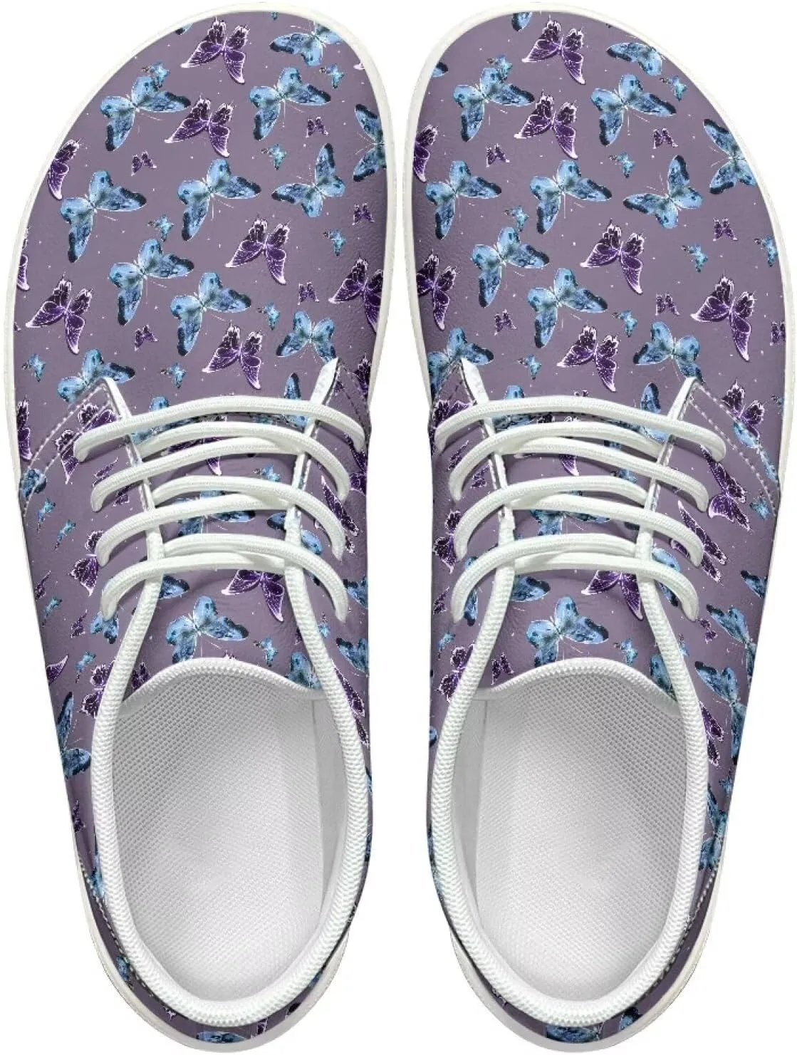 Women's Barefoot Cozy Wide Toe Box Zero Drop Training Shoes Non-Slip Sport Workout Walking Shoes for Ladies US 6-13.5