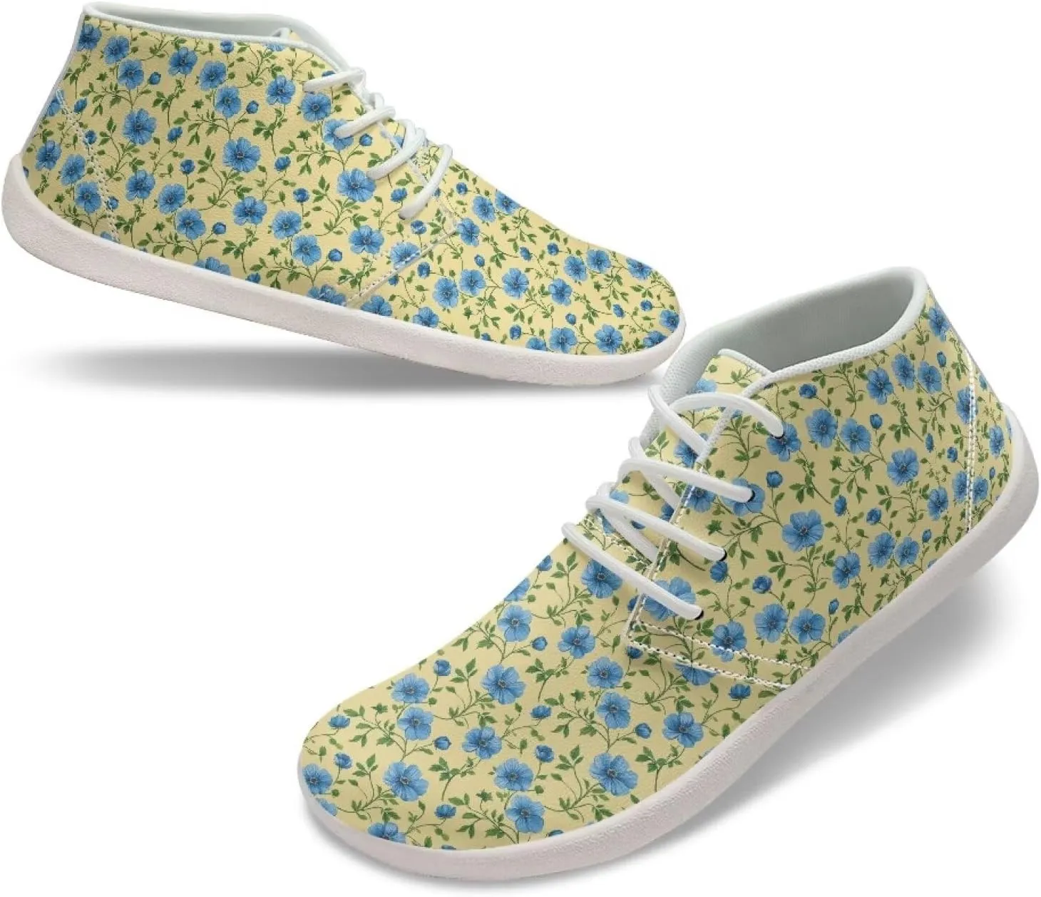 Women's Barefoot Cozy Wide Toe Box Zero Drop Training Shoes Non-Slip Sport Workout Walking Shoes for Ladies US 6-13.5