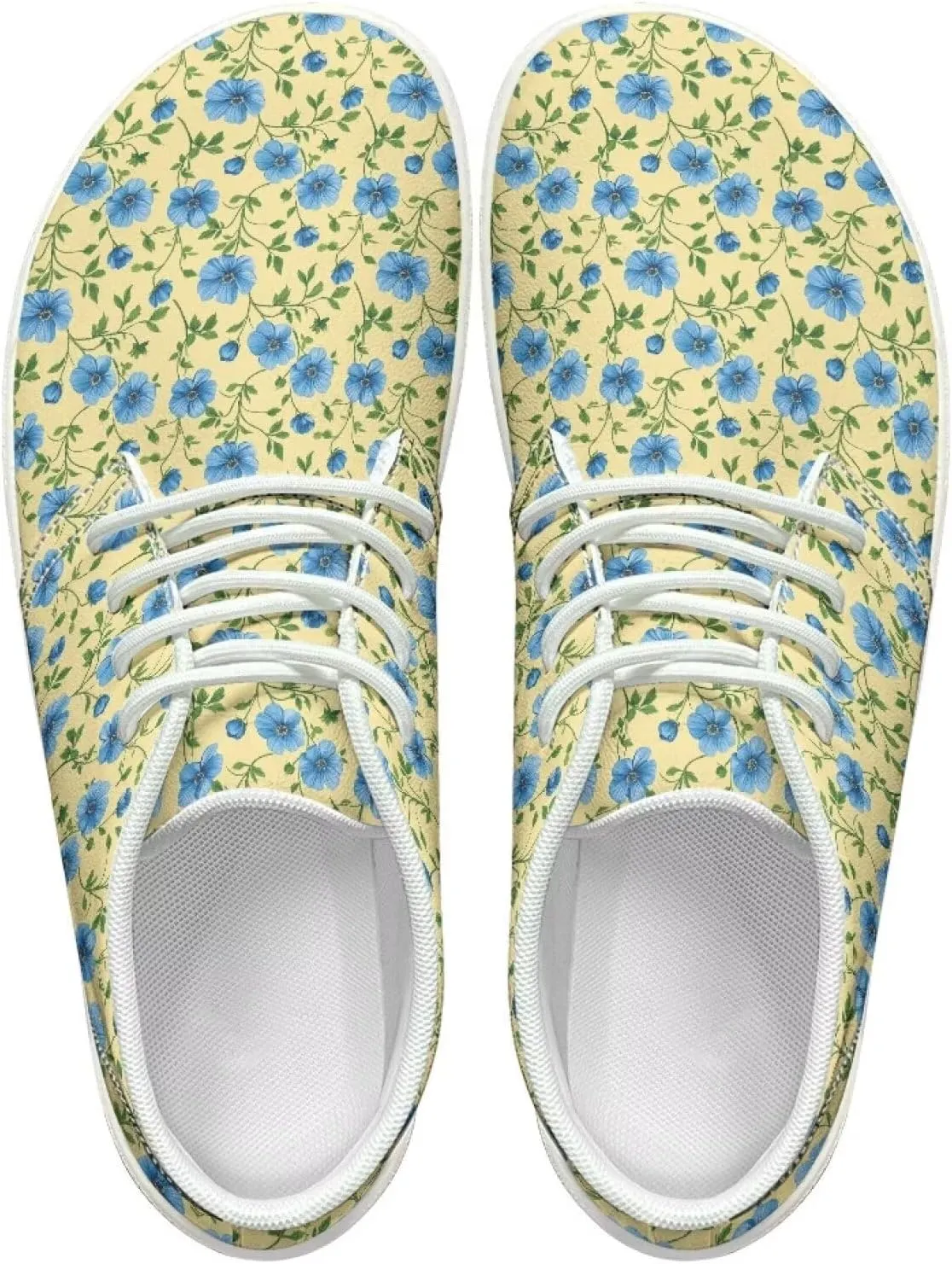 Women's Barefoot Cozy Wide Toe Box Zero Drop Training Shoes Non-Slip Sport Workout Walking Shoes for Ladies US 6-13.5