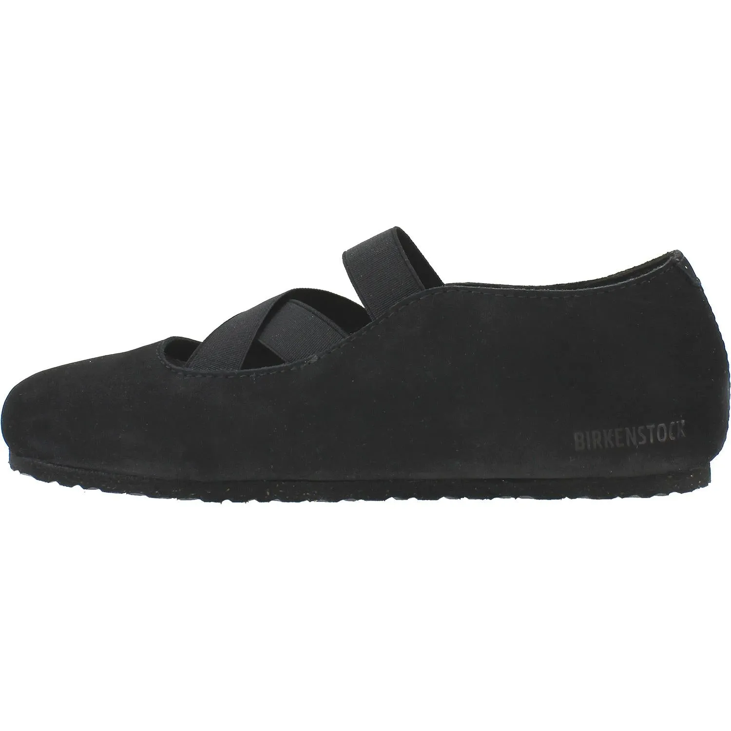 Women's Birkenstock Santa Ana Black Nubuck