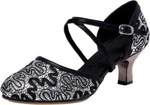 Women's Dance Sandals Color Fashion Sequins Prom Ballroom Latin Dance Shoes Sandals Colorful Sandals for Women