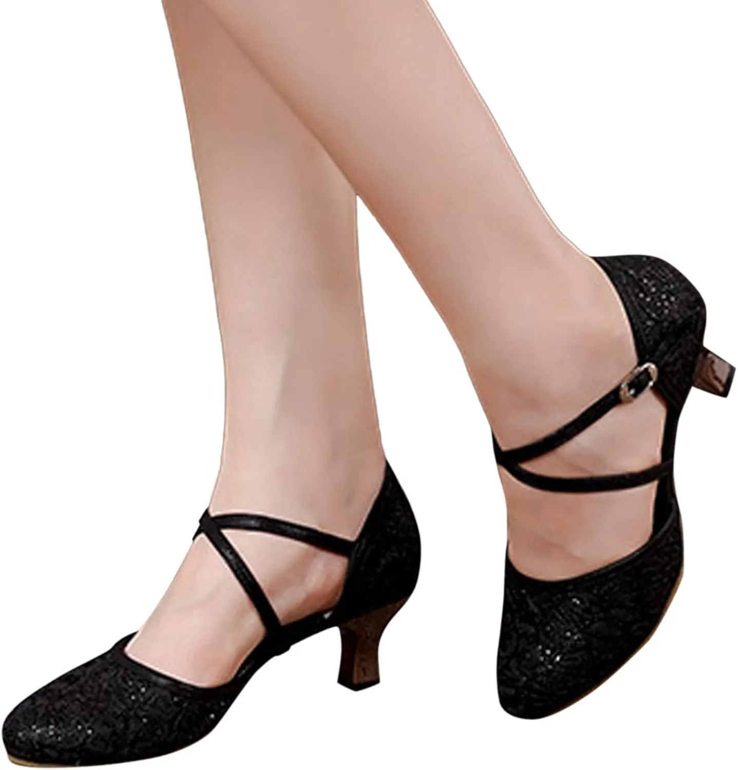 Women's Dance Sandals Color Fashion Sequins Prom Ballroom Latin Dance Shoes Sandals Colorful Sandals for Women