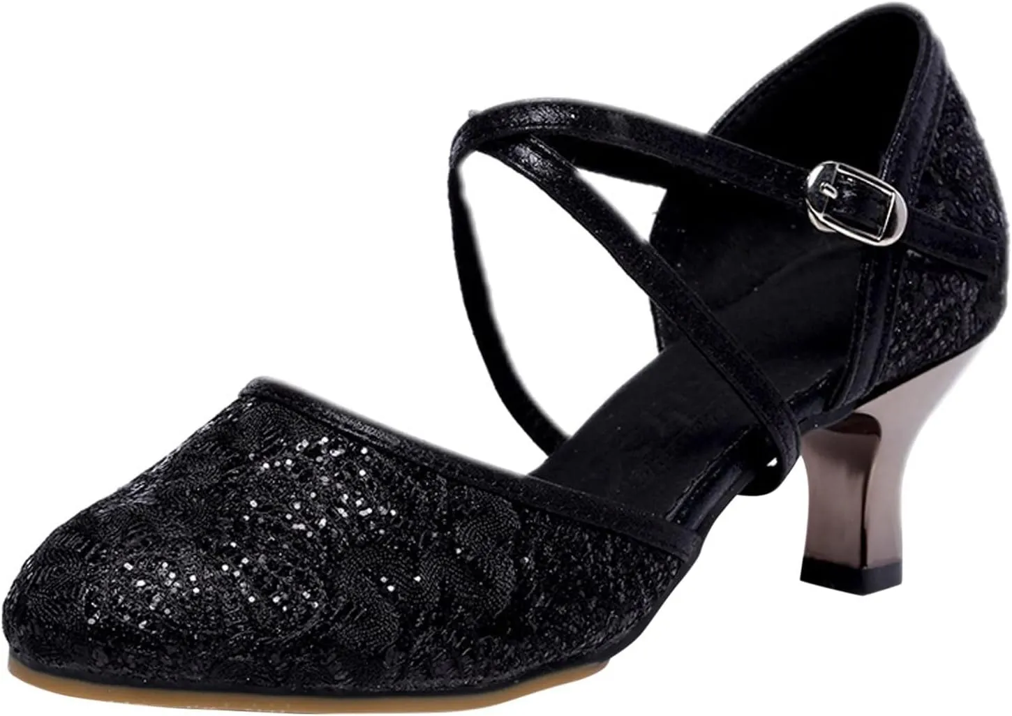 Women's Dance Sandals Color Fashion Sequins Prom Ballroom Latin Dance Shoes Sandals Colorful Sandals for Women