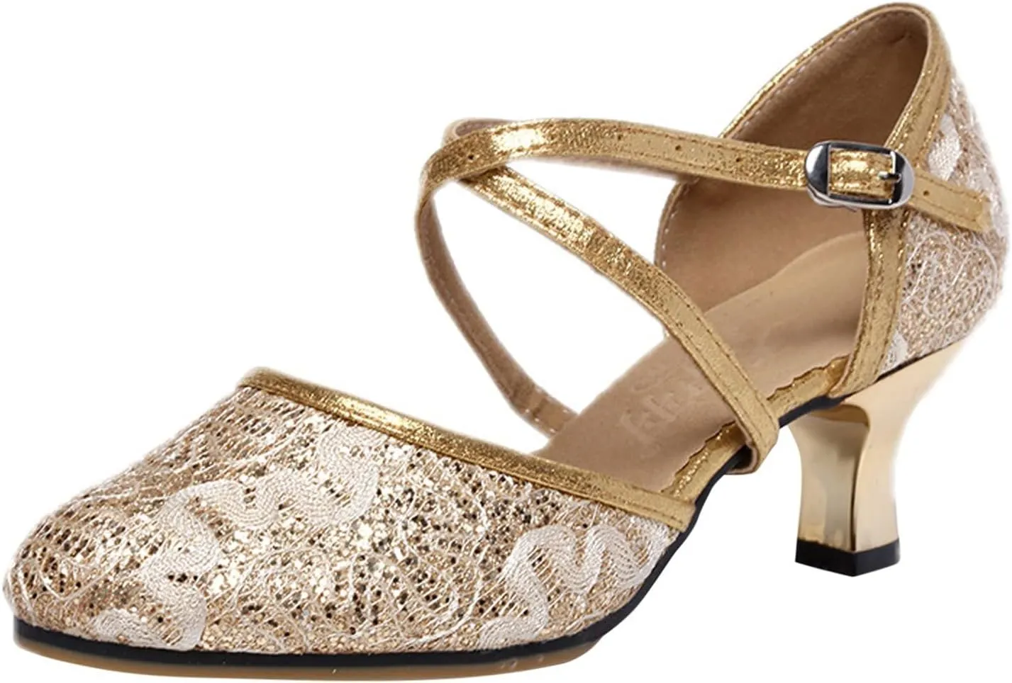 Women's Dance Sandals Color Fashion Sequins Prom Ballroom Latin Dance Shoes Sandals Colorful Sandals for Women