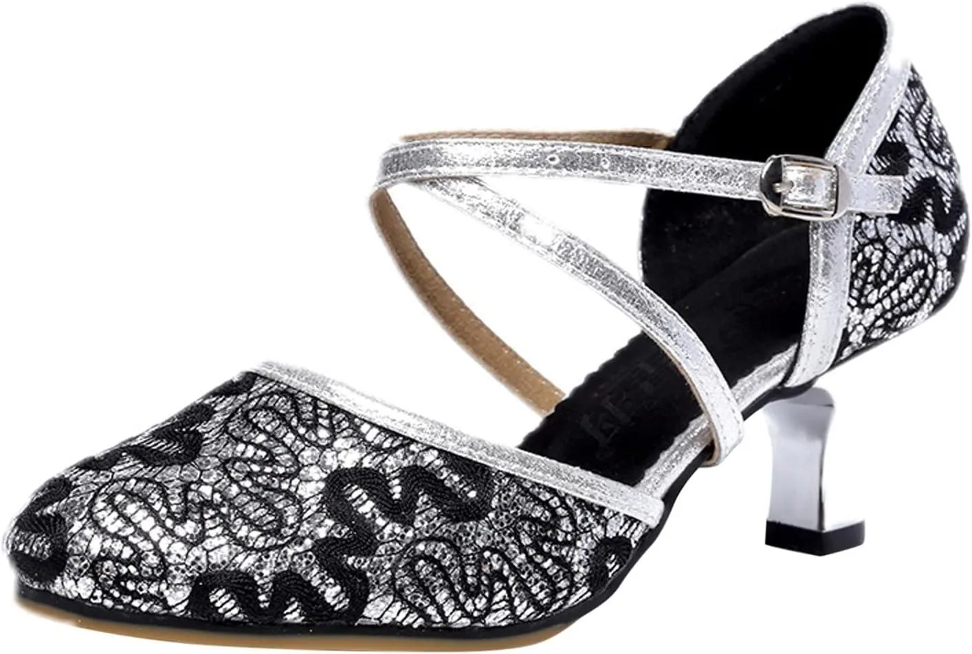 Women's Dance Sandals Color Fashion Sequins Prom Ballroom Latin Dance Shoes Sandals Colorful Sandals for Women