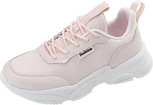 Women's Fashion Chunky Sneakers, Slip on Dad Shoes High Heeld Lace Up Walking Shoes Comfortable Platform Sneakers for Women