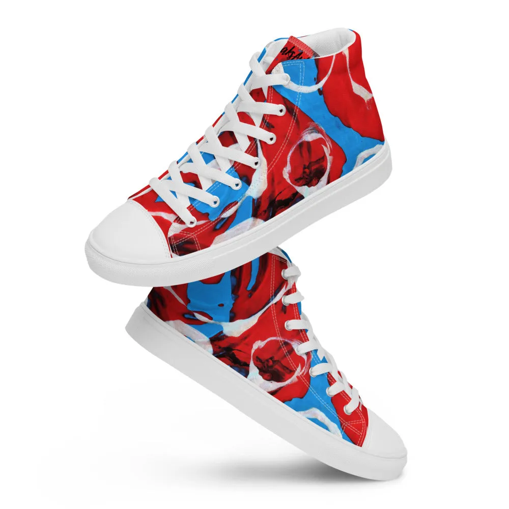 Womens High Top Canvas Shoes 113