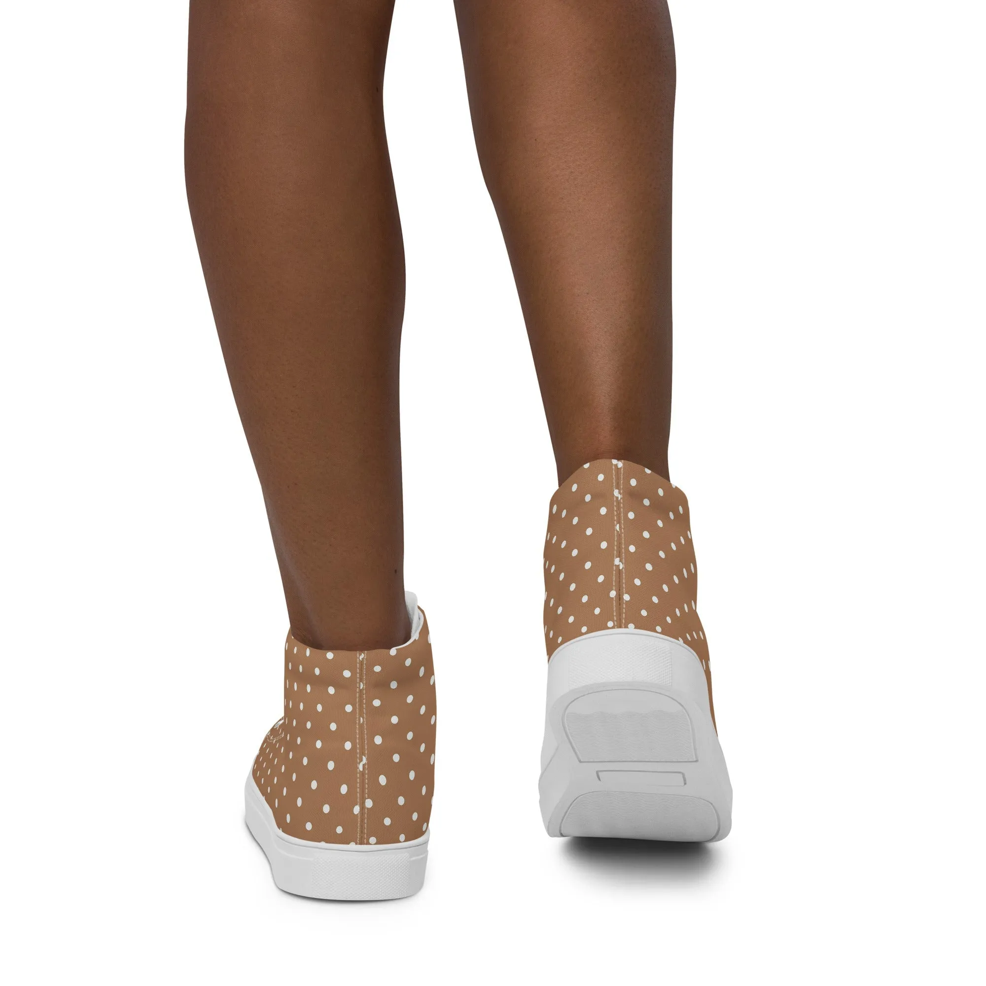 Womens high top canvas shoes