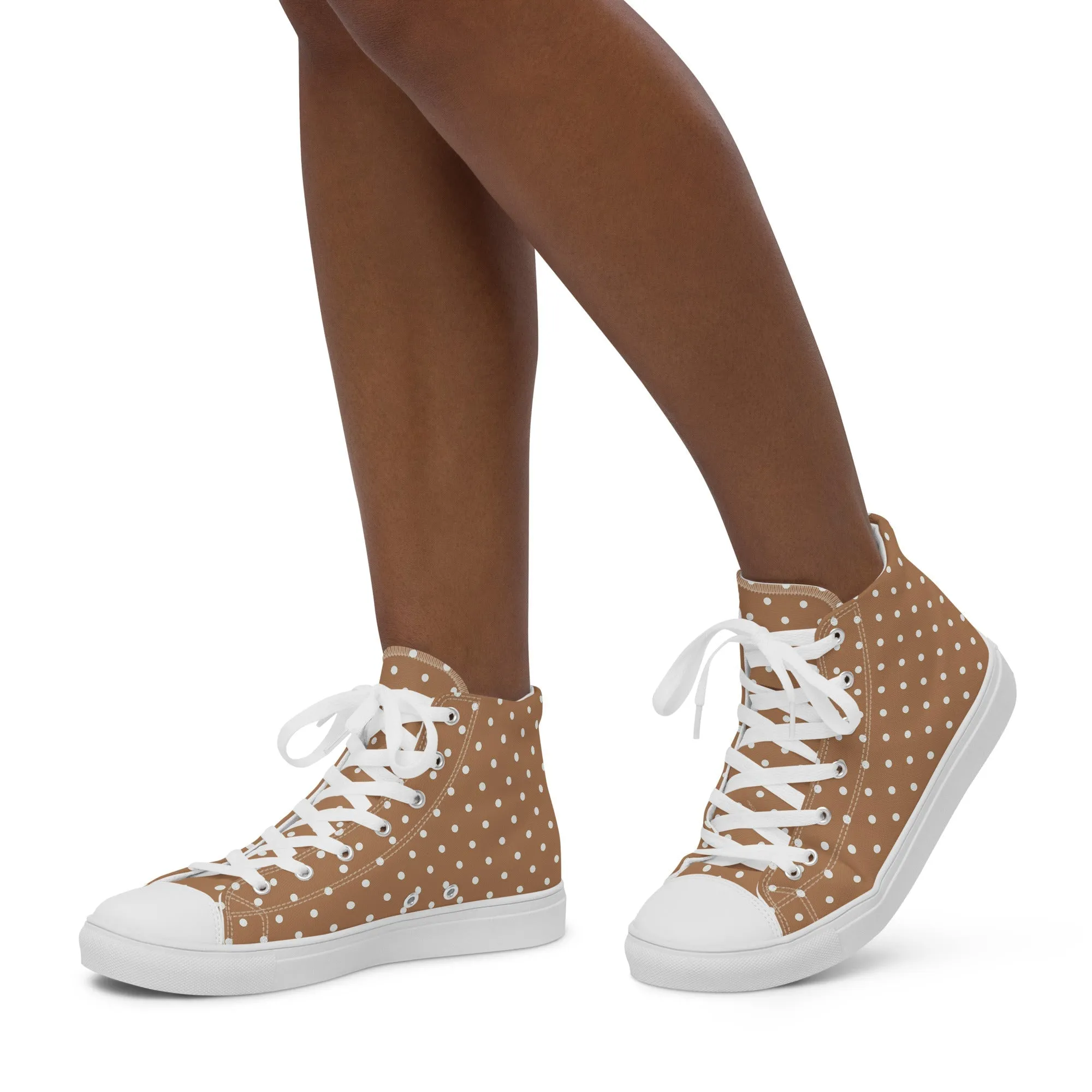 Womens high top canvas shoes