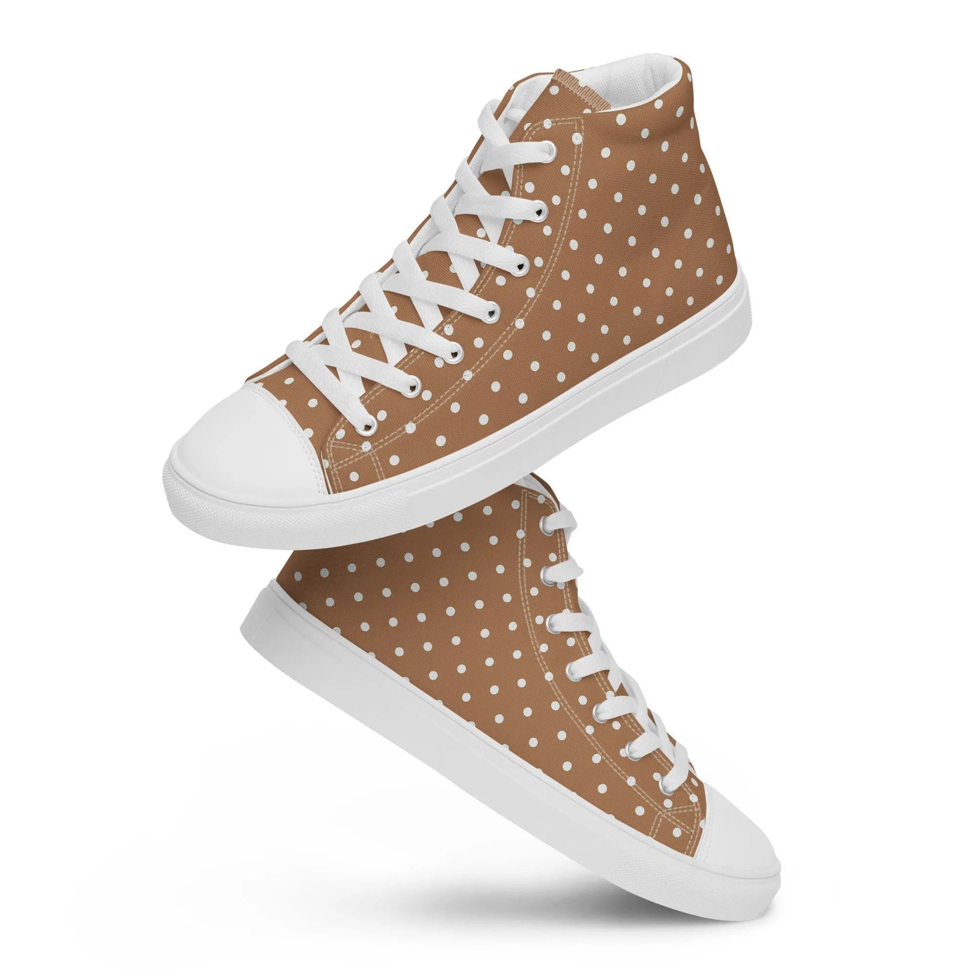 Womens high top canvas shoes